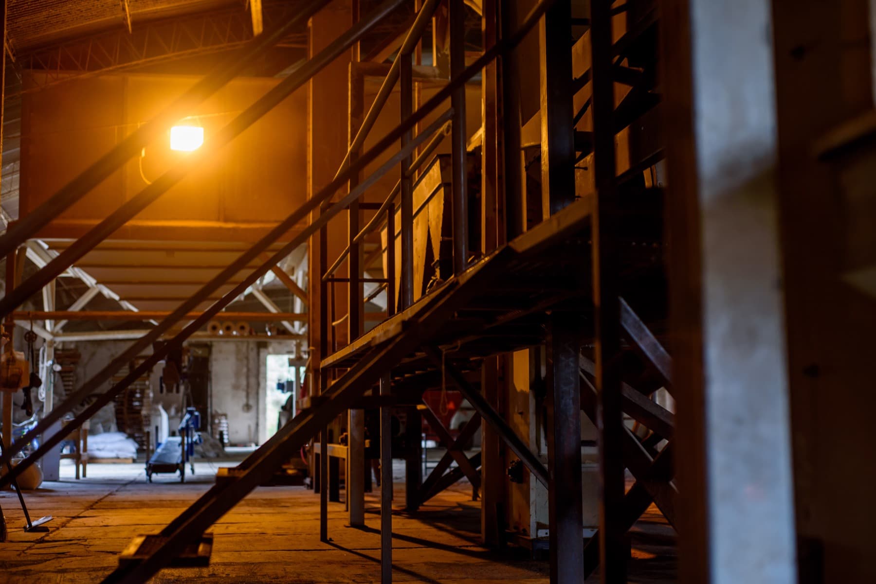Agro-industrial infrastructure related to commercial preparation